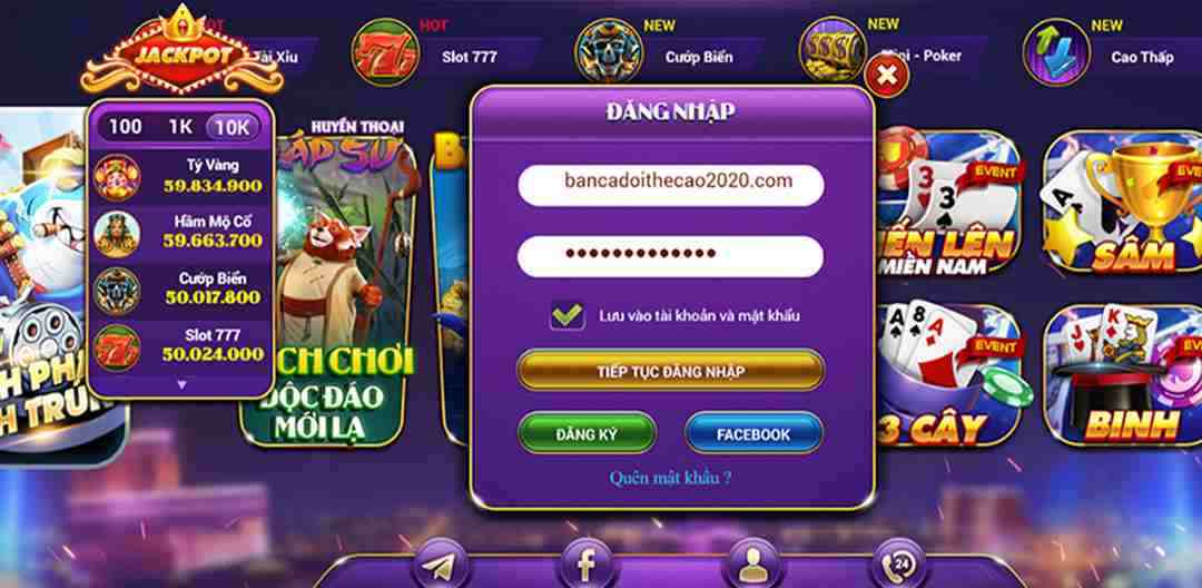 Đa dạng thể loại game đổi thưởng, nhập vai hoặc các slot game tại Rich